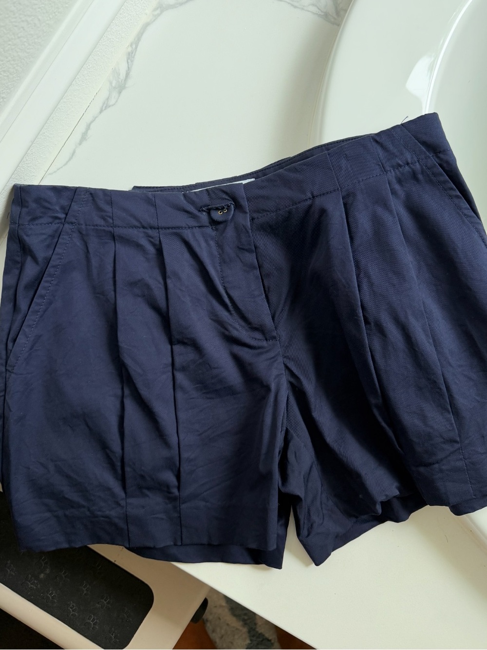 Trina Turk Navy Shorts
